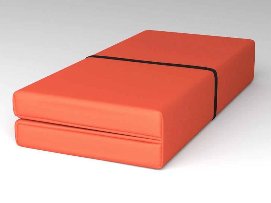 HEATMYSEAT® Coussin chauffant mobile pliable en orange. Acheter le coussin chauffant pour siège comme cadeau de Noël